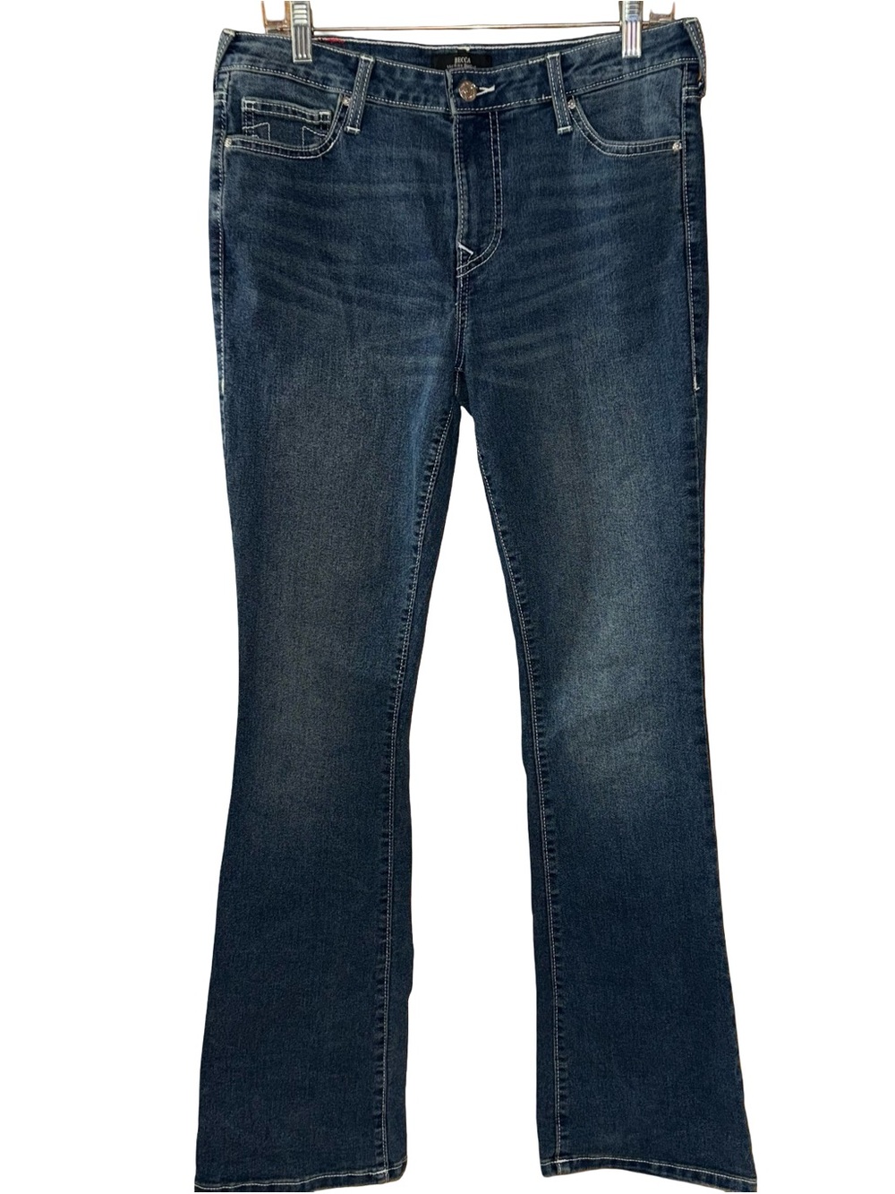 True Religion Becca Mid Rise Bootcut Jeans women’s sz 30 whiskering